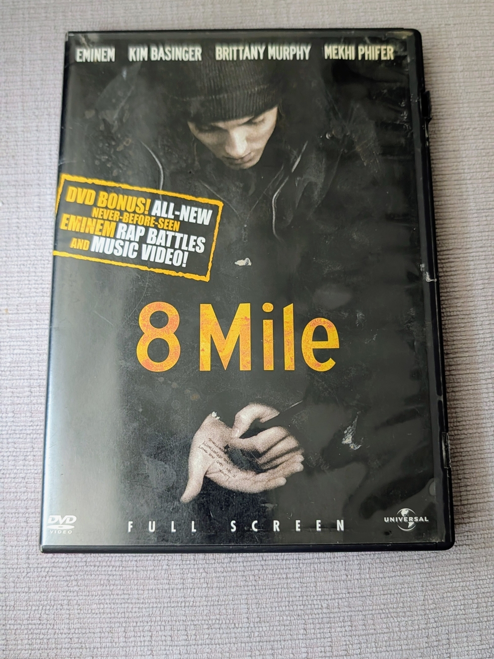 8 Mile DVD Full Screen Movie